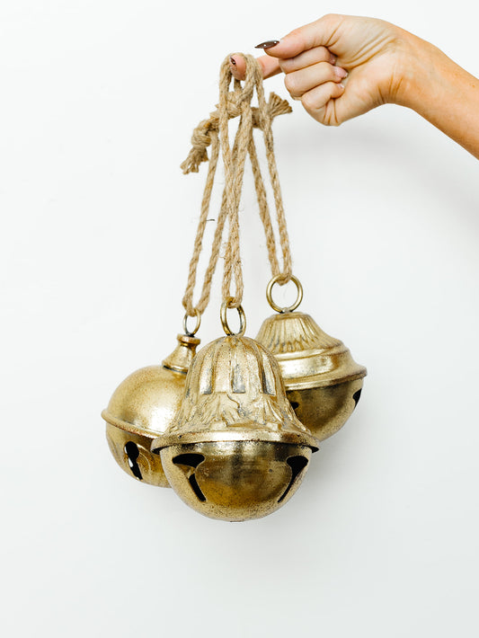 Ornate Brass Bell - 6'X7.5" - 3 Styles