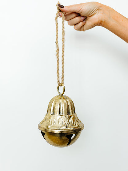 Ornate Brass Bell - 6'X7.5" - 3 Styles