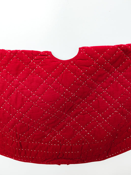 Ruby Christmas Tree Skirt - 54"