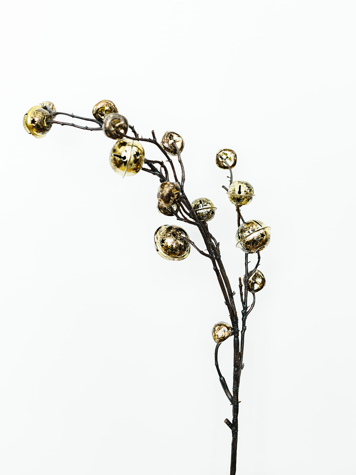Antique Gold Bell Branch - 30"