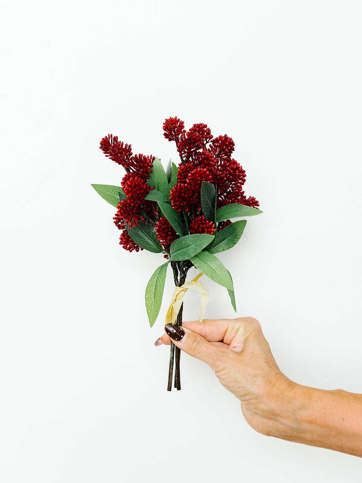 Soft Red Sedum Bundle of 3 - 11"