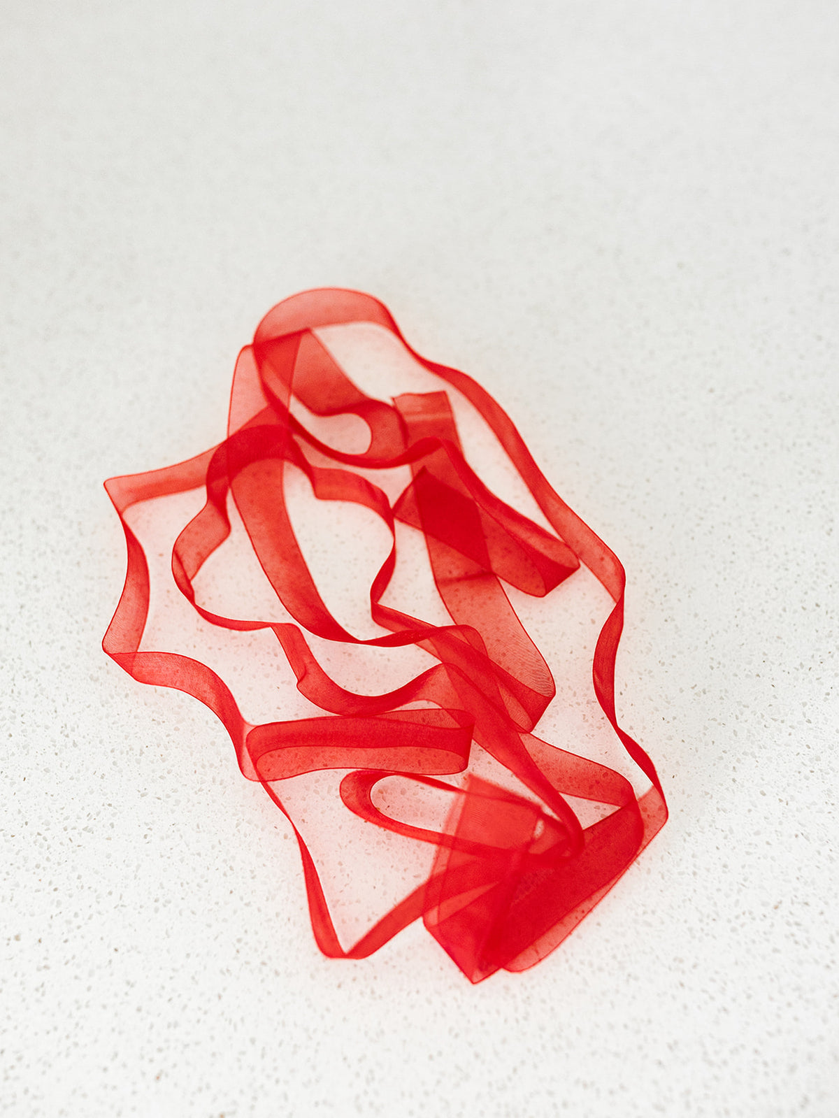 Red Organza Ribbon - 7/8"x25yds.