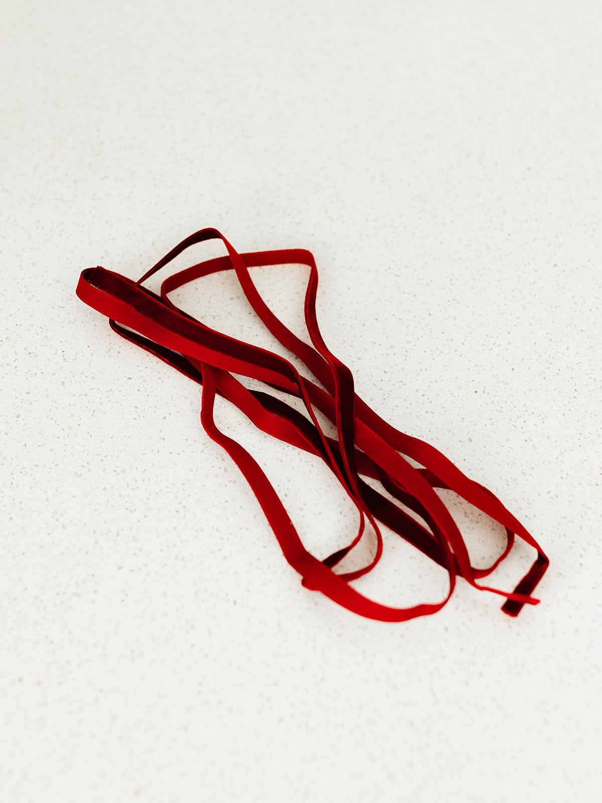 Burgundy Woven Vintage Velvet Ribbon - 3/8"x10yds.
