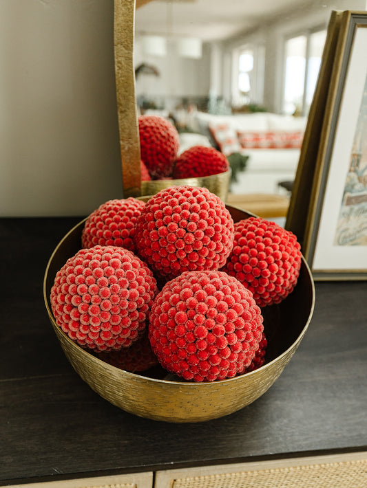 Icy Red Berry Ball