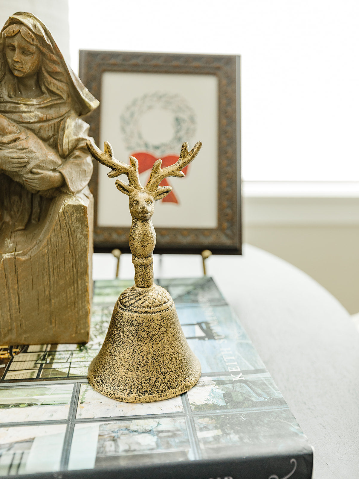 Brass Reindeer Bell - 3 Styles