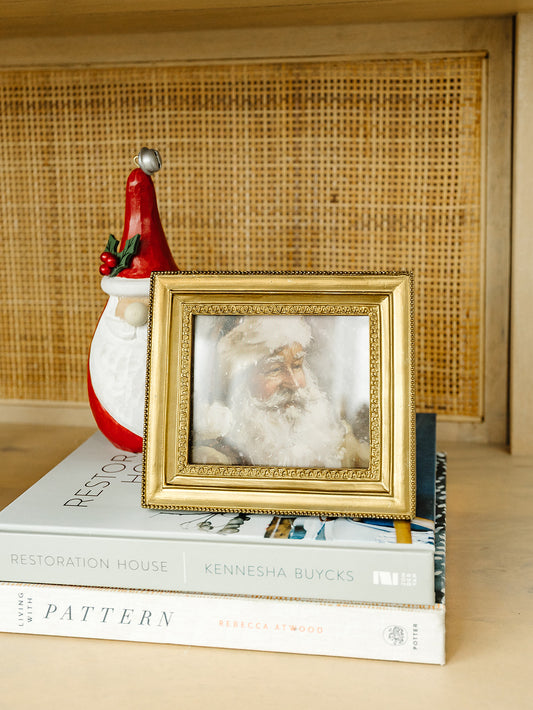 Gilded Christmas Framed Art - 2 Styles
