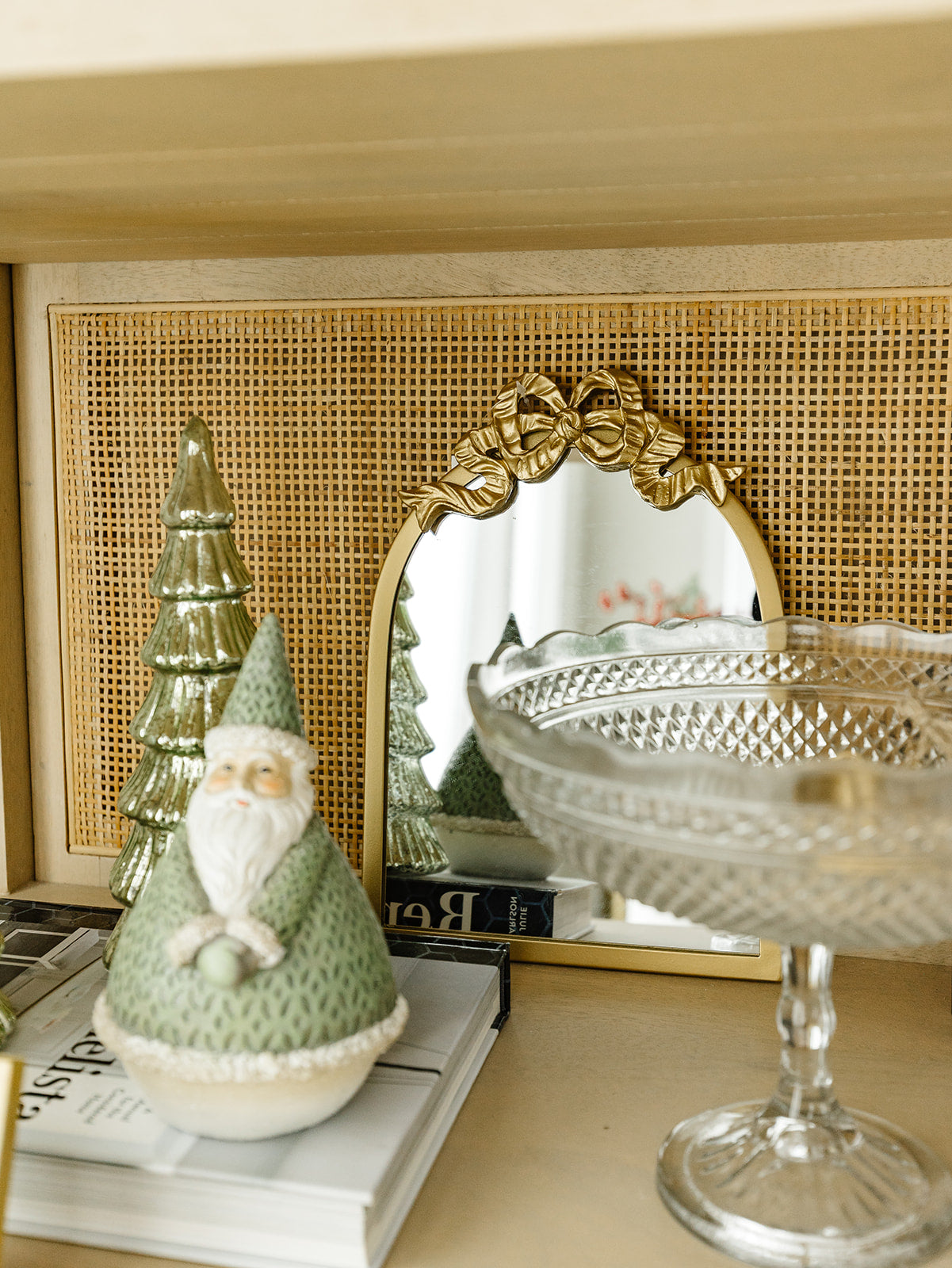 Bow Arch Tabletop Mirror