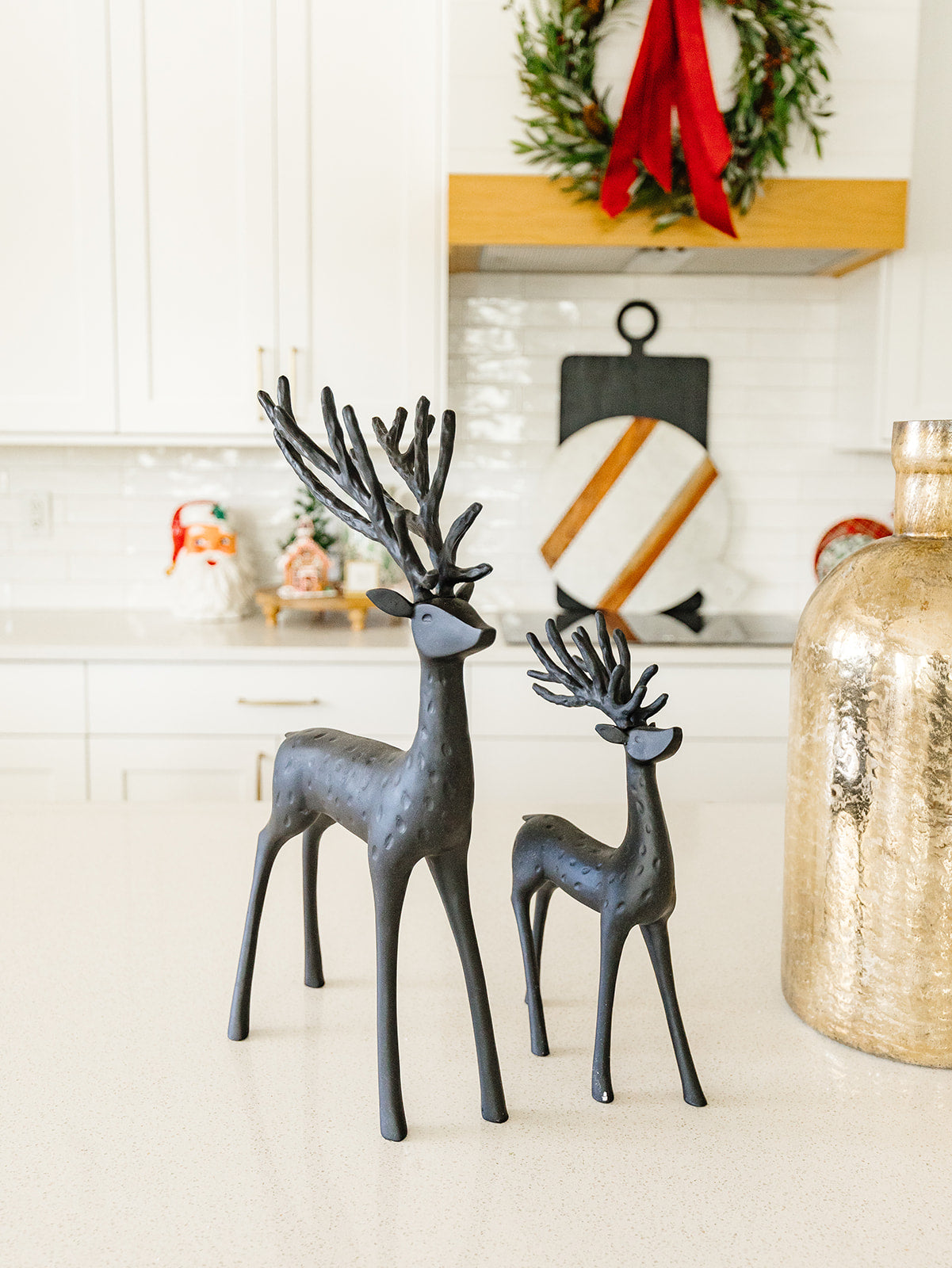 Black Reindeer - 18” & 12”