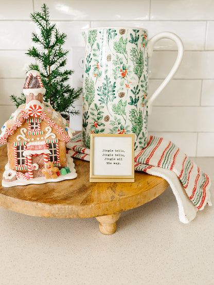 Holiday Branches Pitcher