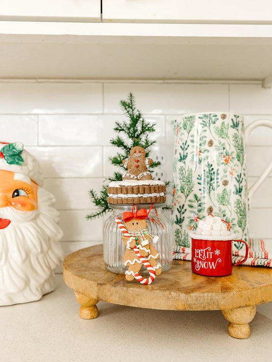 Gingerbread Cookie Ornaments - Set of 3