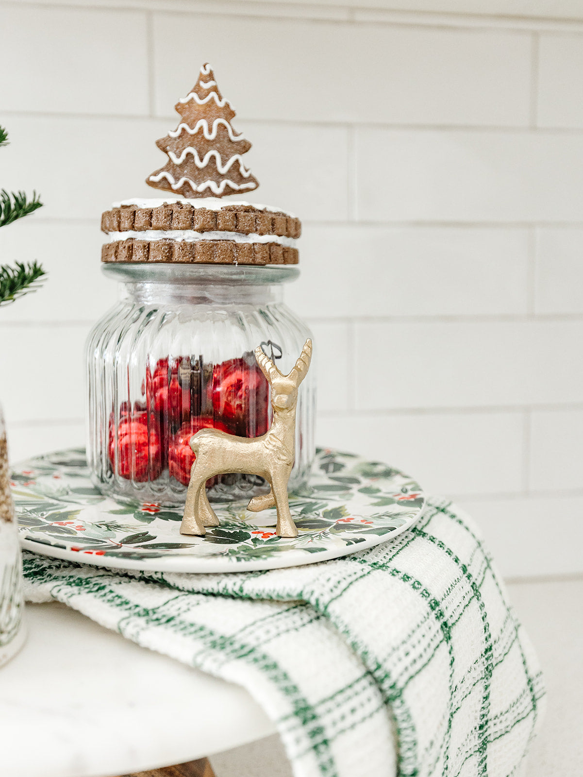 Gold Miniature Reindeer