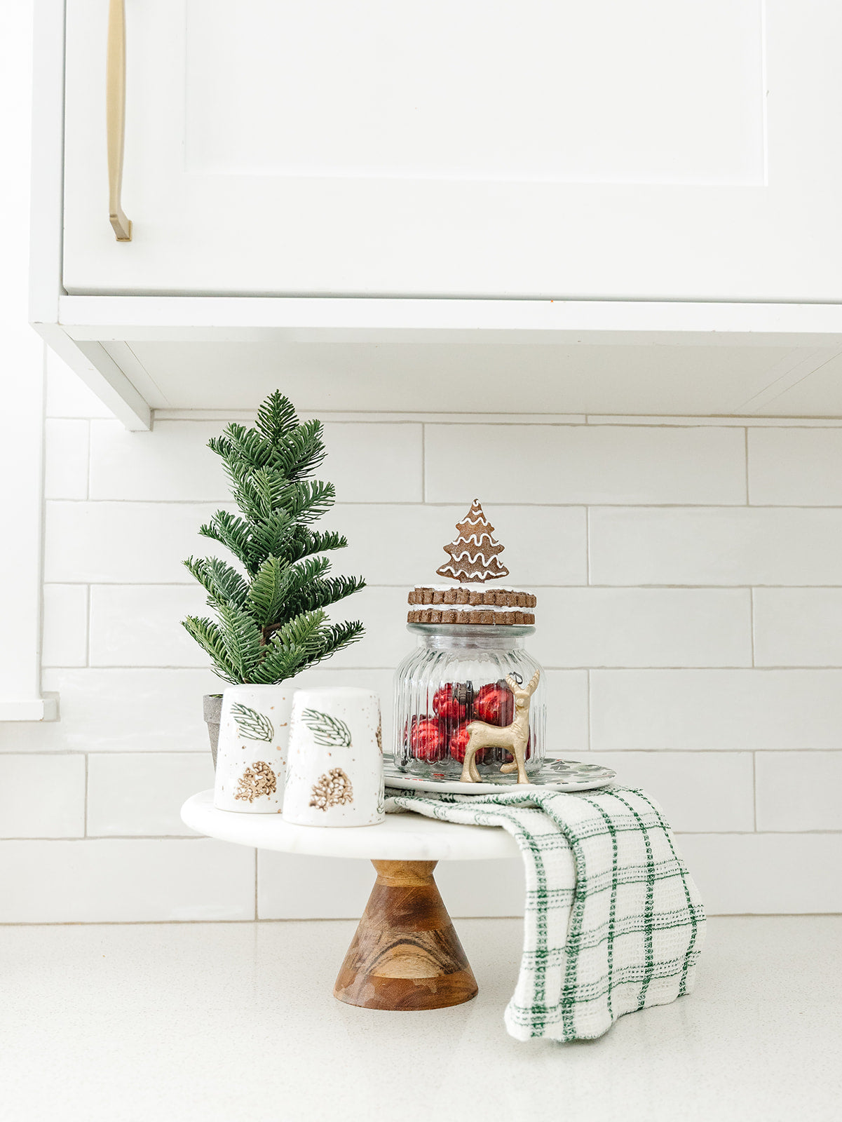 Holly Leaf Salt and Pepper Shakers - Set of 2