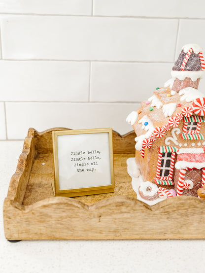 Framed Easel with Saying - 3 Styles