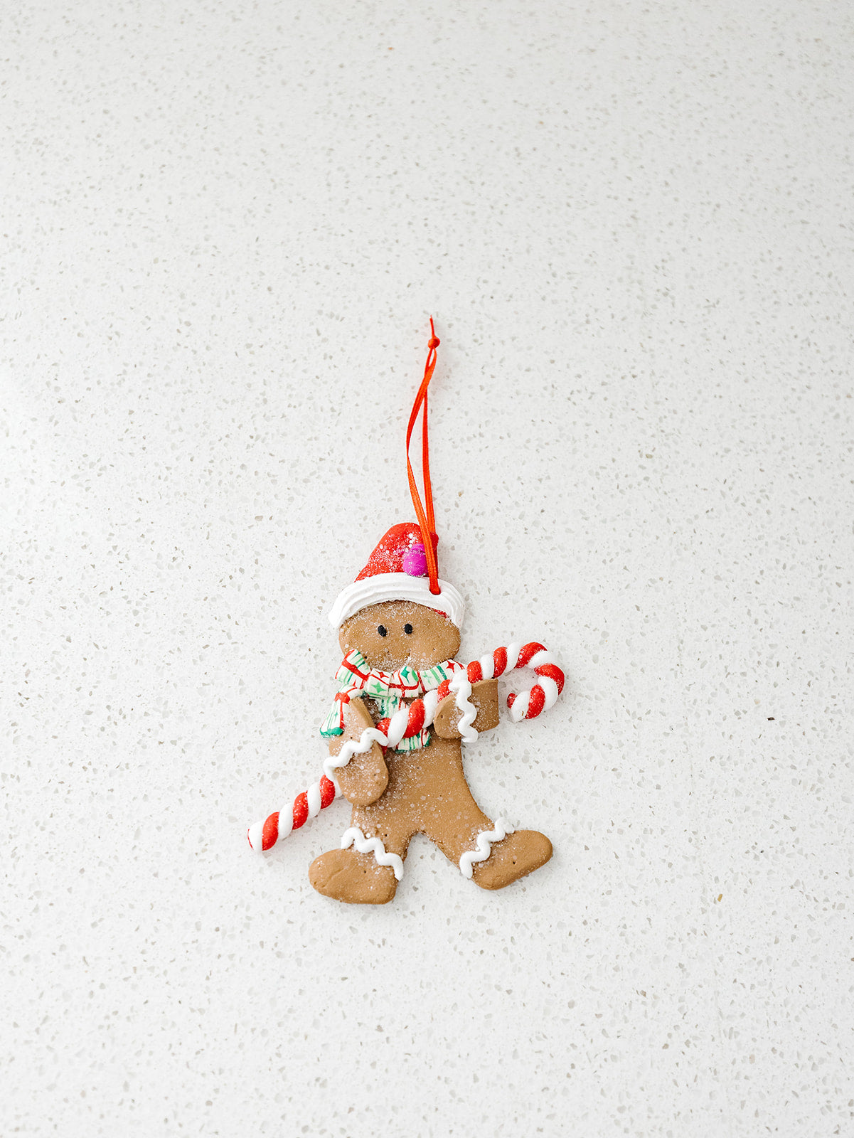 Gingerbread Cookie Ornaments - Set of 3