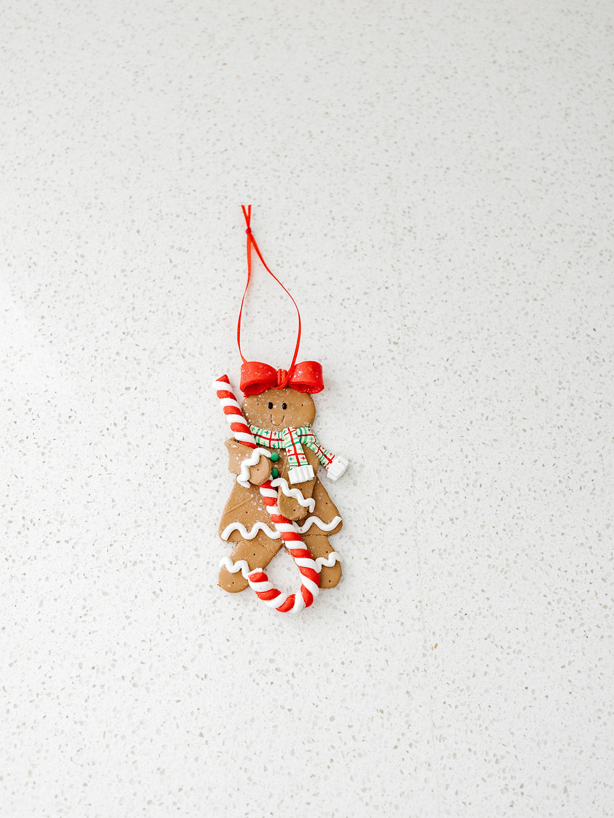 Gingerbread Cookie Ornaments - Set of 3