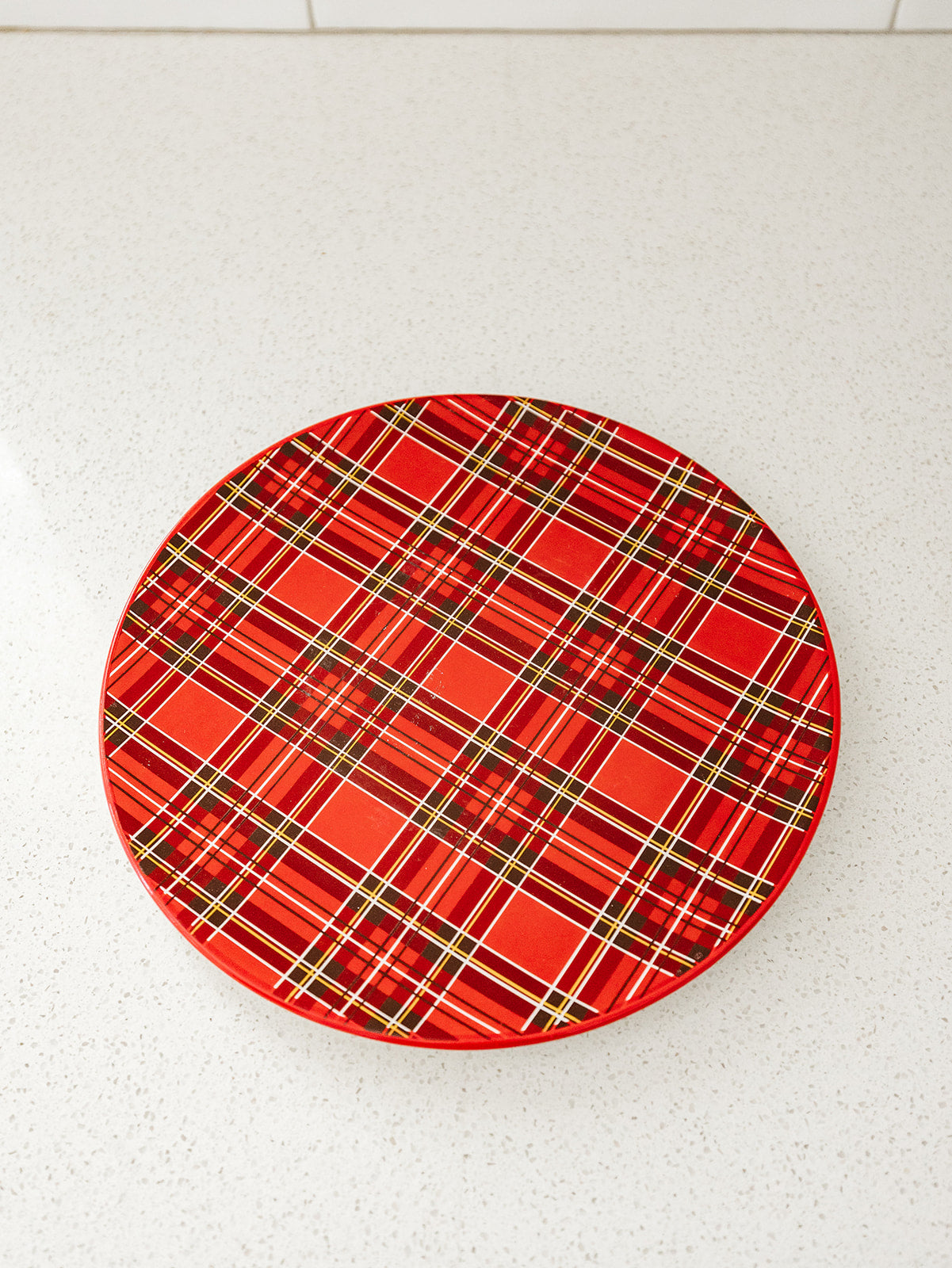 Plaid Plate - 10"