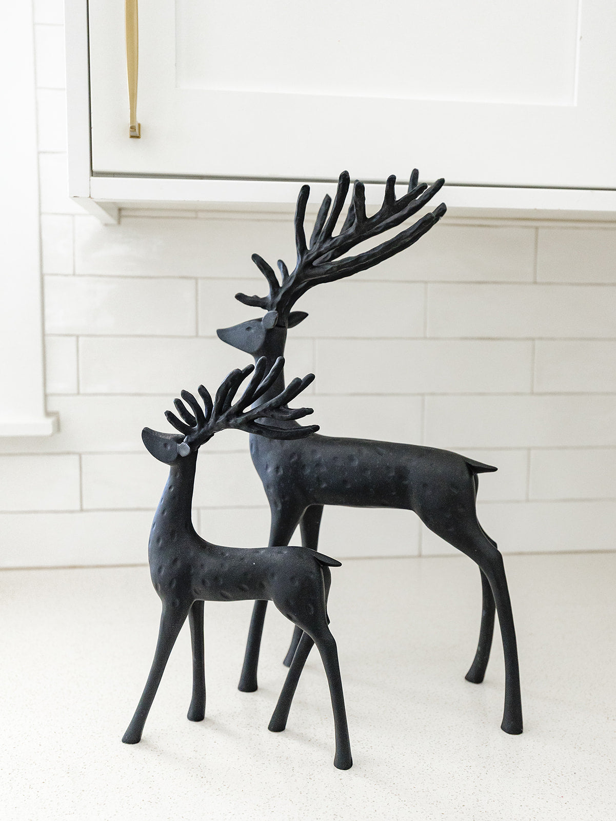 Black Reindeer - 18” & 12”