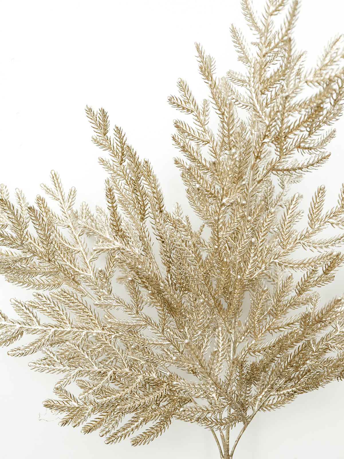 Gold Glittered Bush - 20.5"