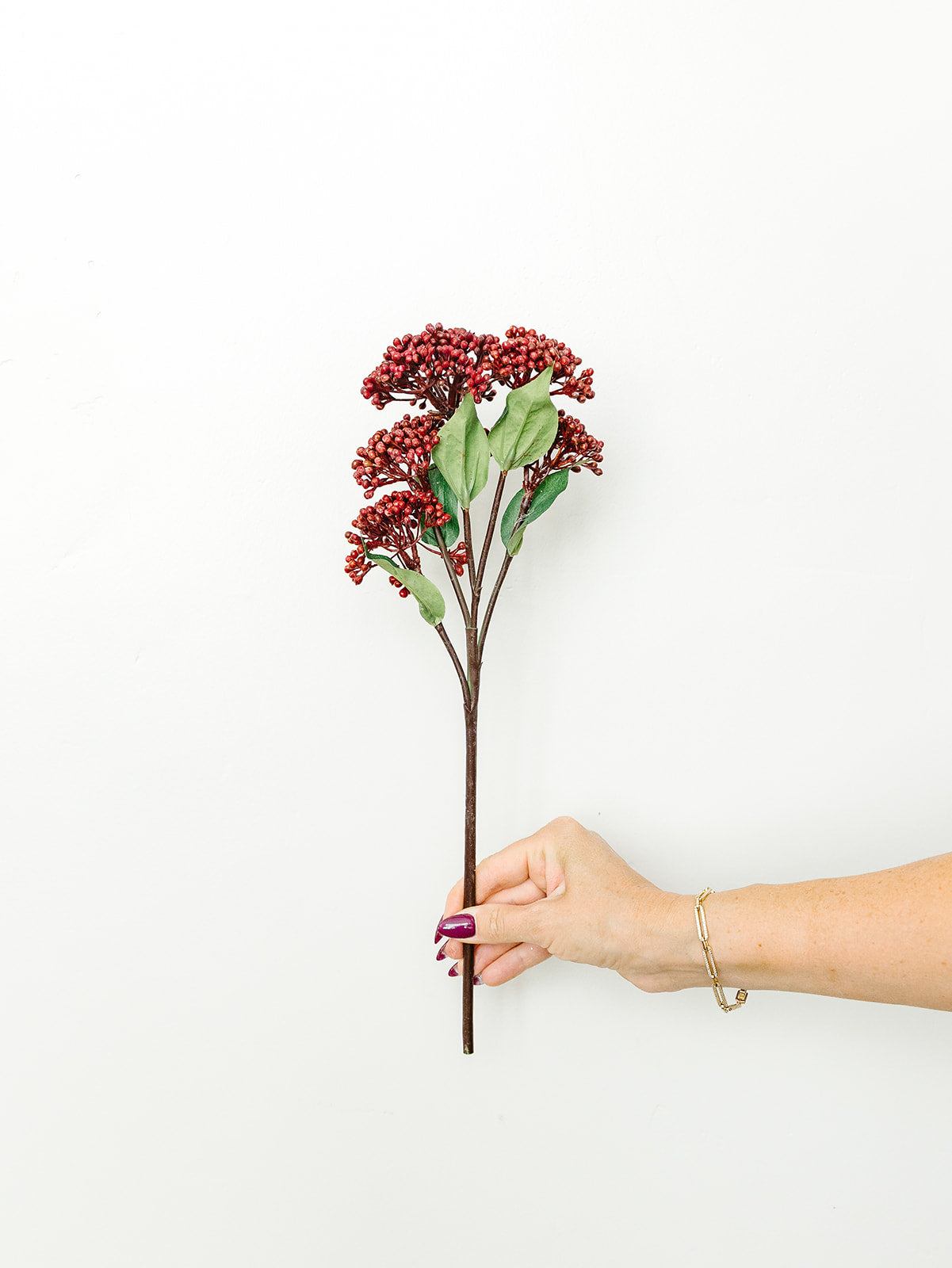 Red Sedum Spray - 16.5"