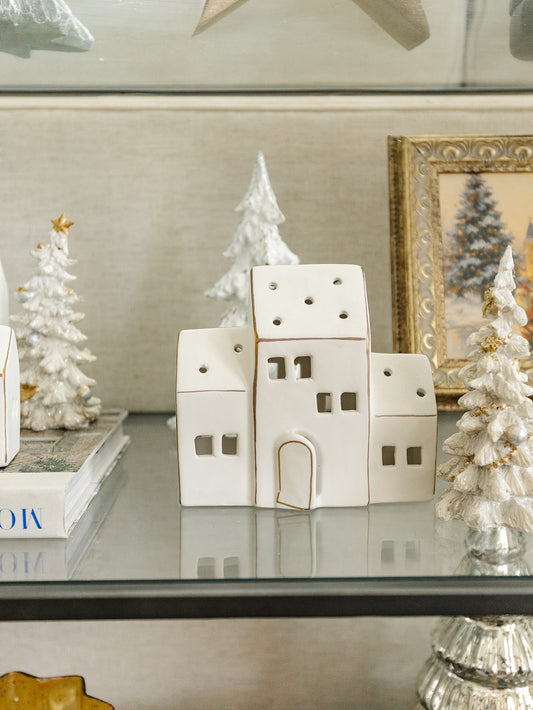 Zermatt LED Porcelain House - 3 Sizes