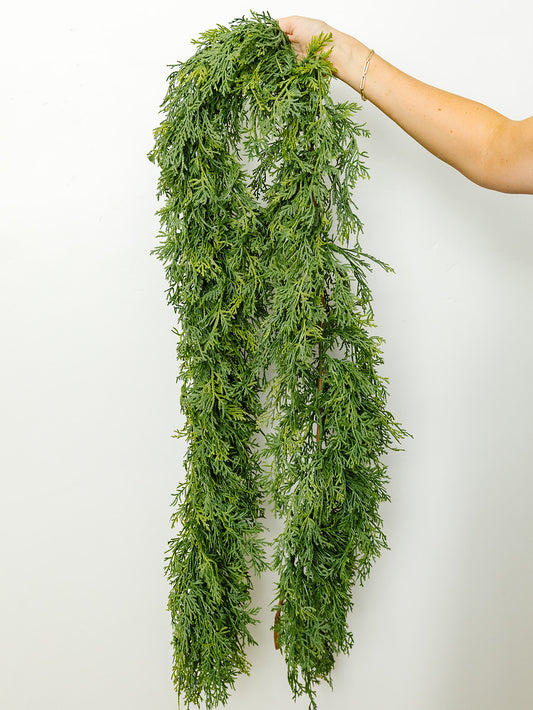 Soft Cedar Garland - 6'