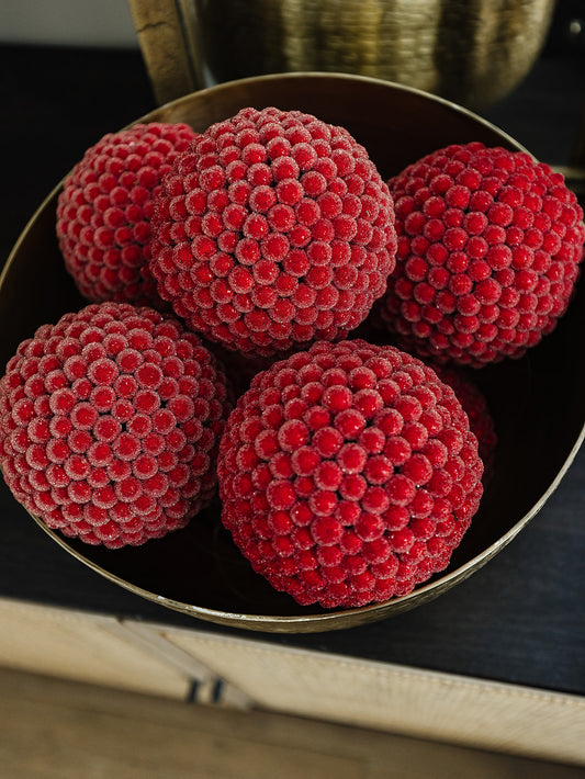 Icy Red Berry Ball