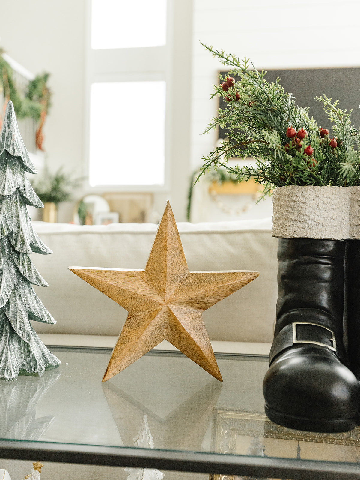 Mango Wood Stars - 3 Sizes