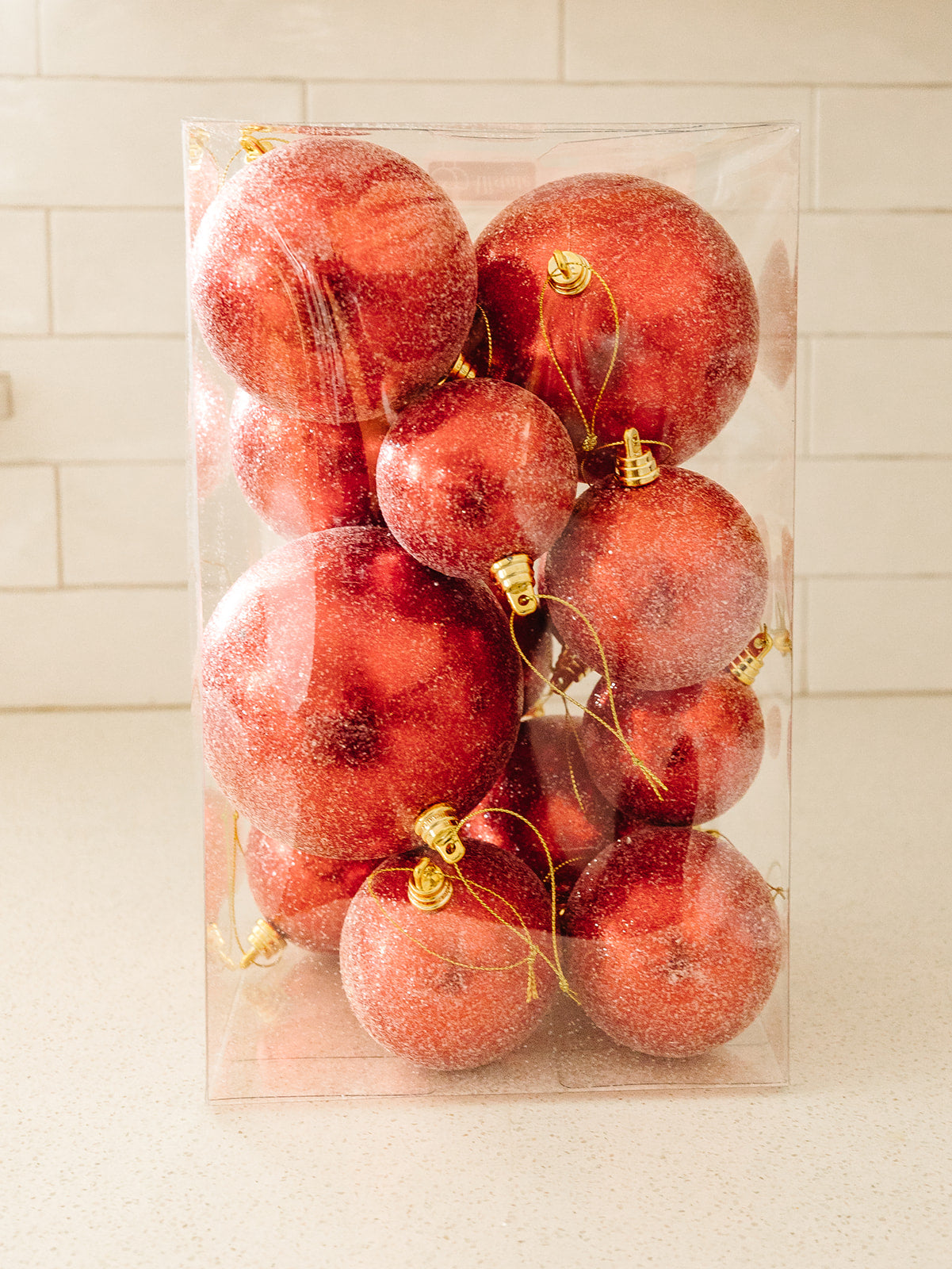 Shatterproof - Red Boxed Set of Ornaments - 2 Styles