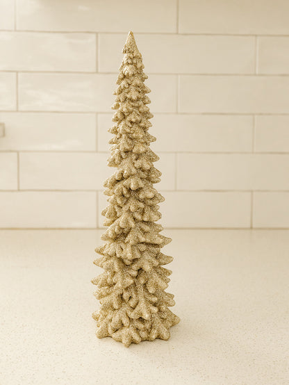 Champagne Glitter Tree - 2 Sizes