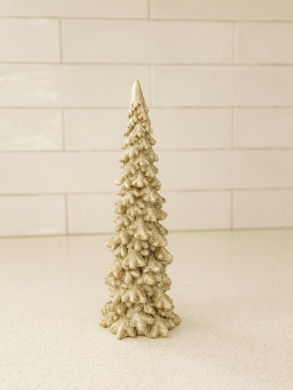 Champagne Glitter Tree - 2 Sizes