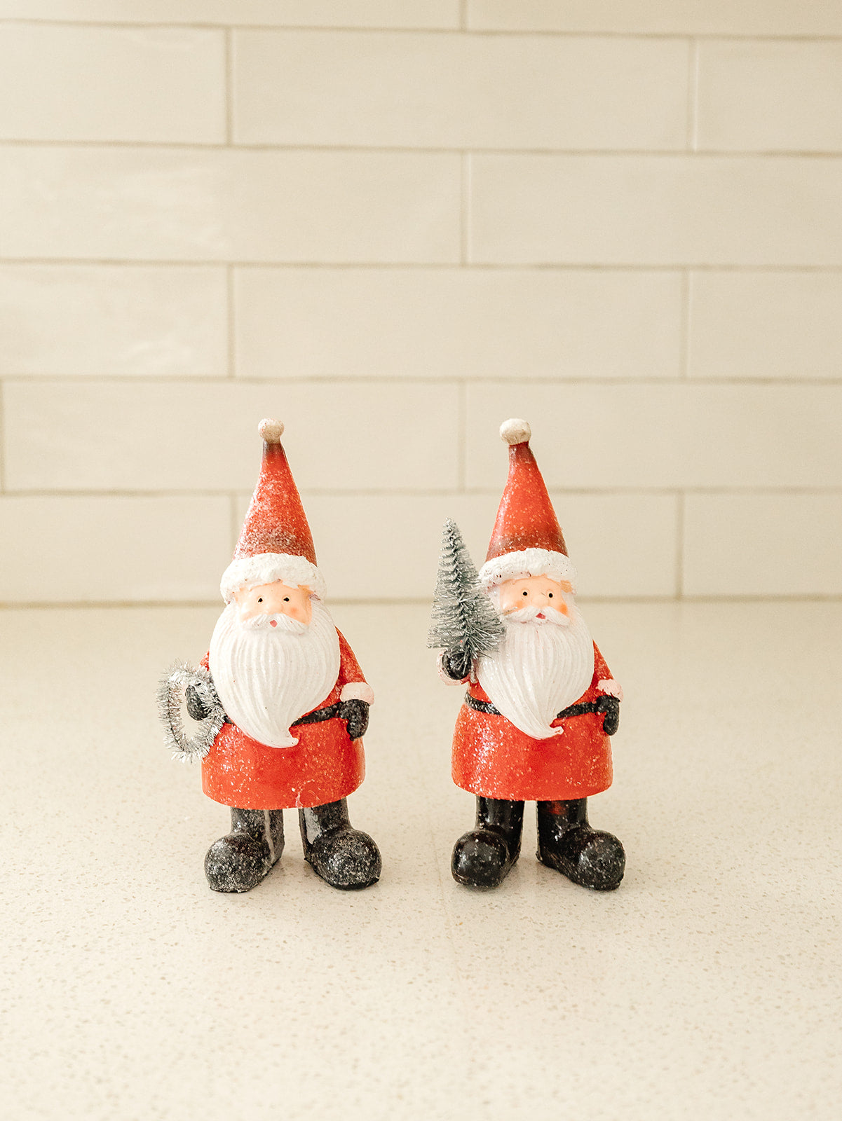 Santa with Tinsel - 2 Styles