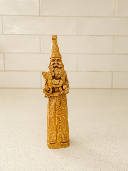 Wood Cut Saint Nick - 2 Styles