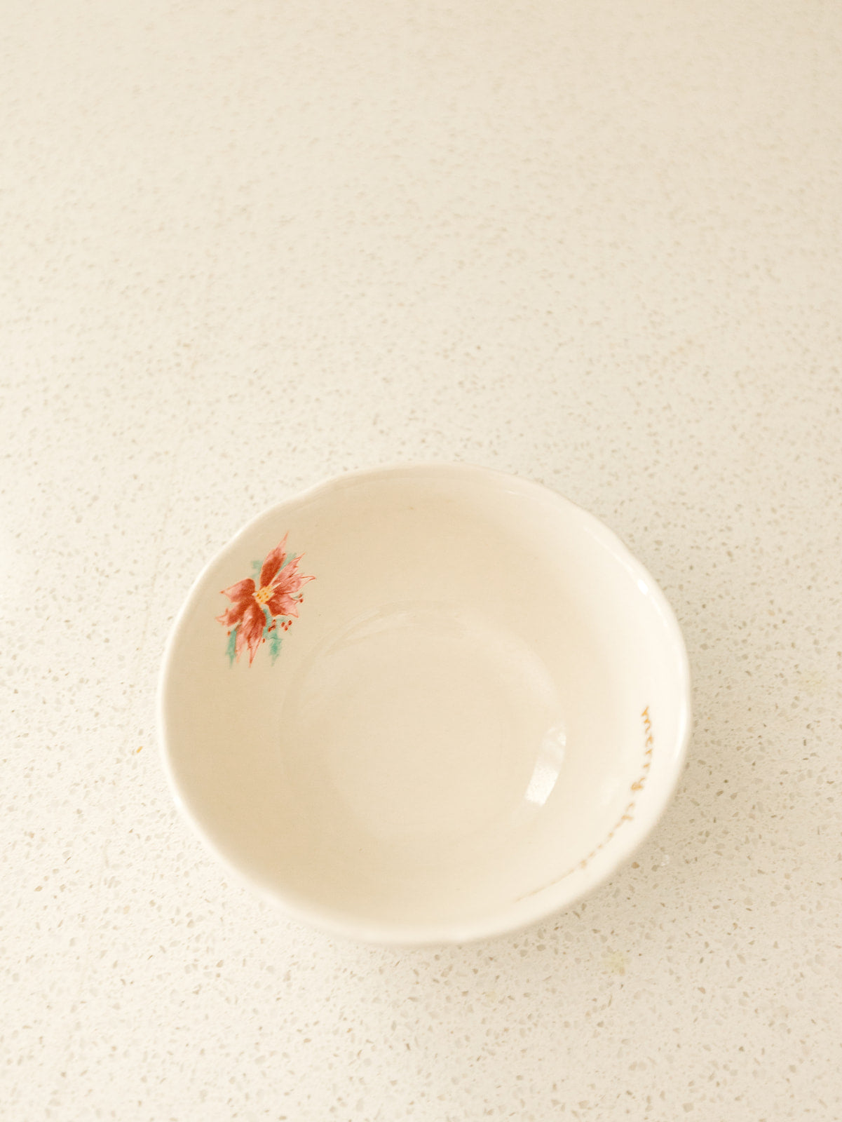 Vintage Holiday Bowl