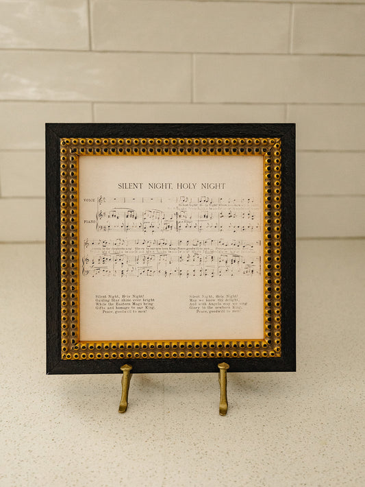 Silent Night Framed Art - 2 Sizes