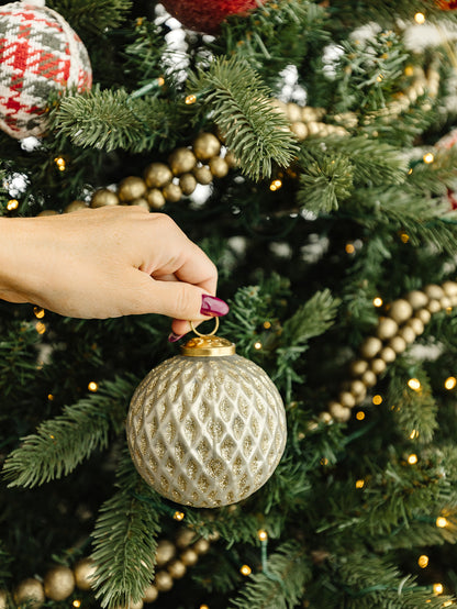 Beehive Glass Ornament - Local pickup only