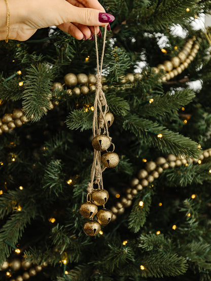 Jingle Bell Bunch on Jute - 12"