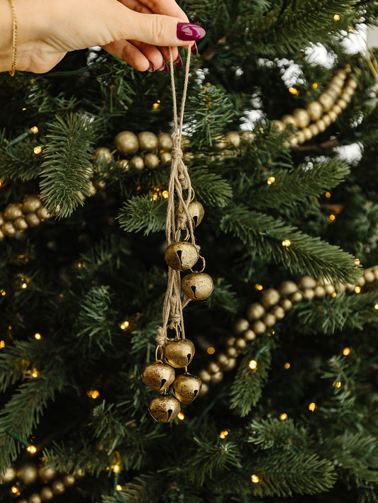 Jingle Bell Bunch on Jute - 12"