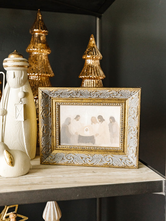 Neutral Nativity Framed Art - 2 Sizes