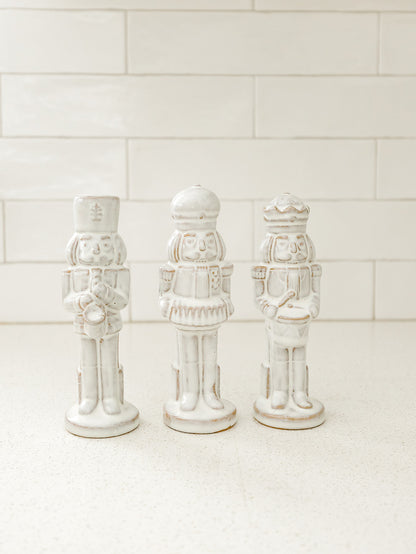 Cream Nutcracker - 7" - 3 Styles