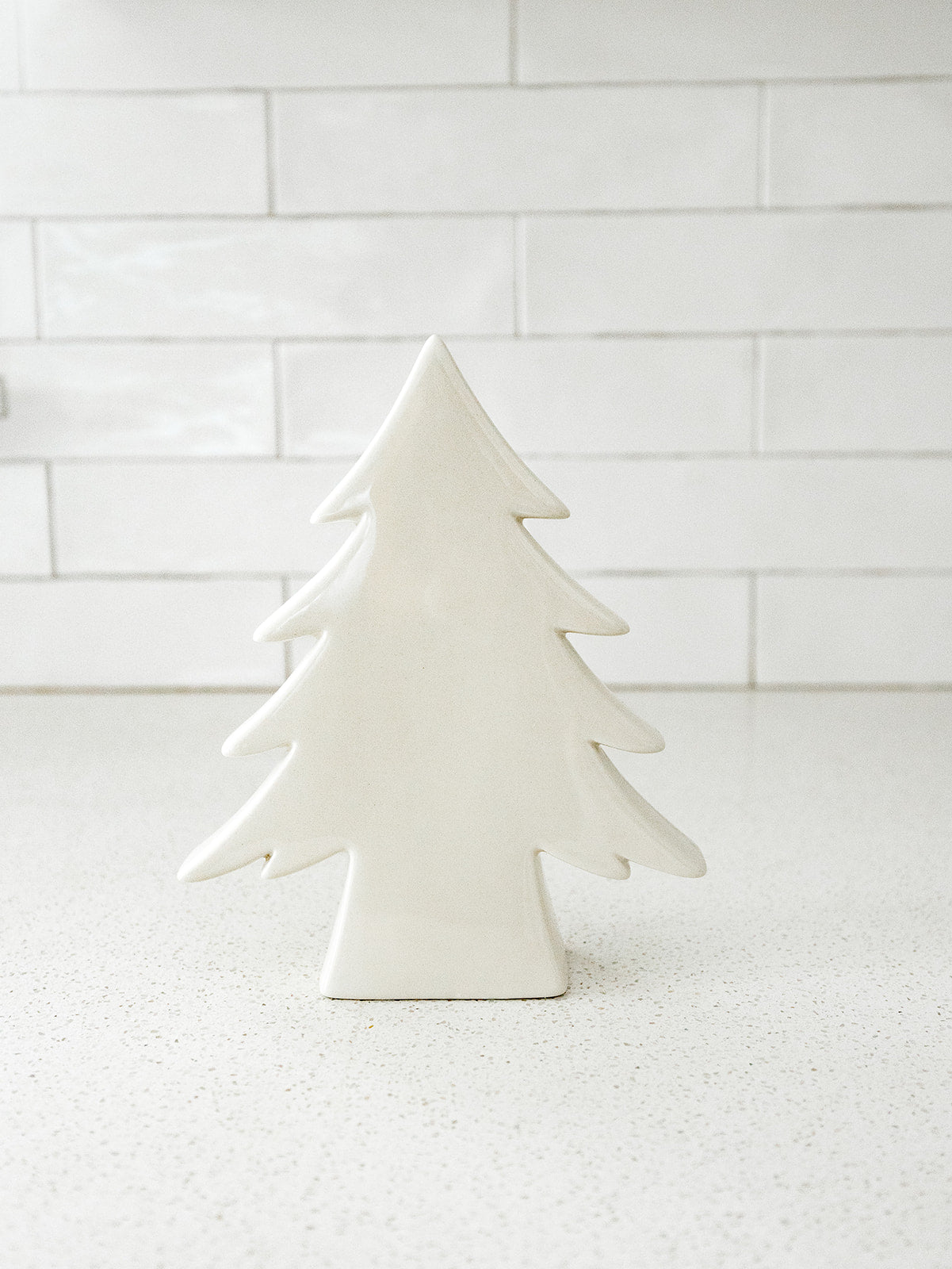 Teton White Ceramic Tree - 3 Sizes