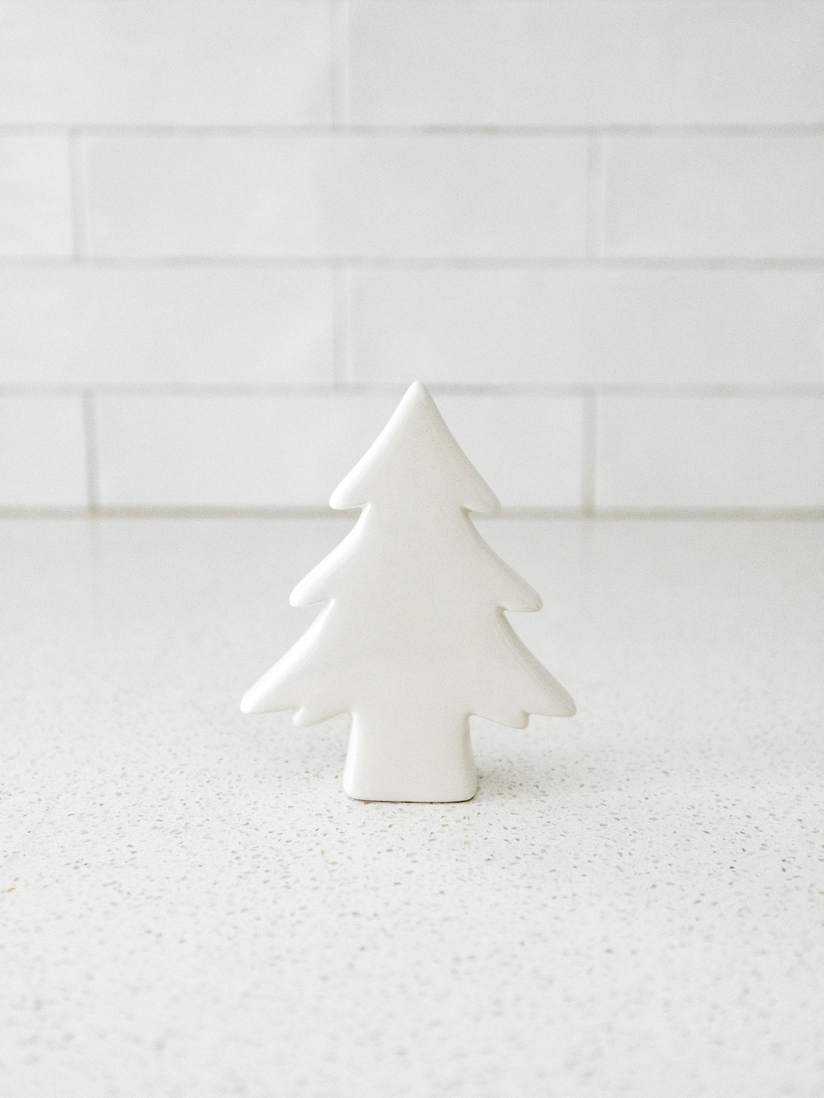 Teton White Ceramic Tree - 3 Sizes