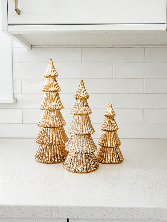 Antique Rose Gold LED Tree - 3 Sizes - Local pick up only