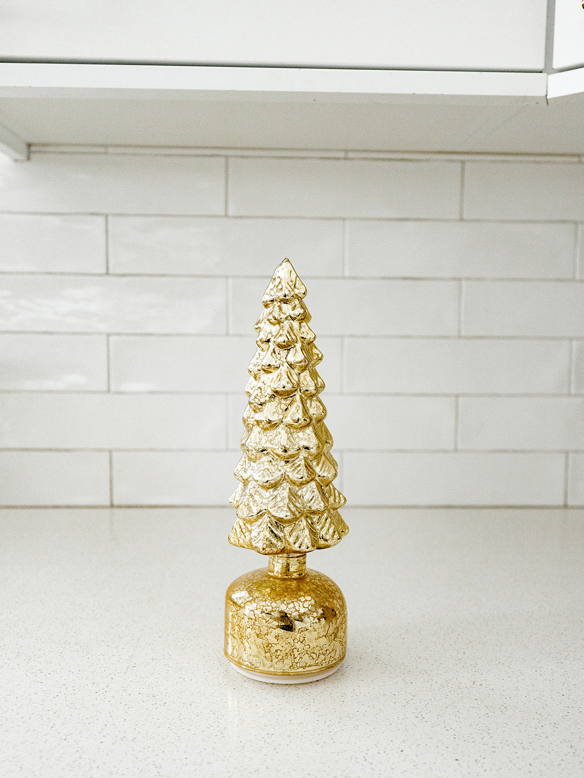 Mountain Pine Rotating LED Antique Gold Tree - 3 Sizes - Local pick up only