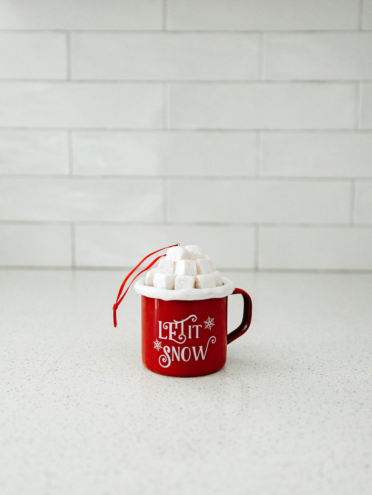 Hot Cocoa Mug Ornament - 2 Styles