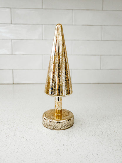 Noel Sparkle Spruce LED Gold Tree - 3 Sizes - Local pick up only