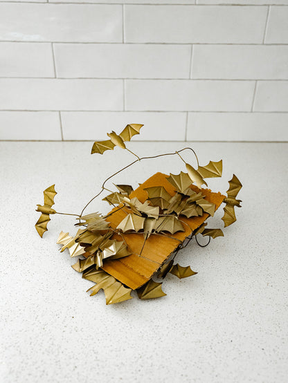 Gold Bat Garland - 72"