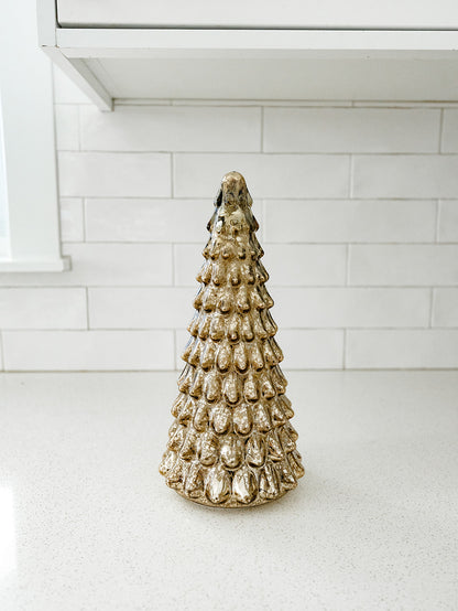 Davos LED Antique Gold Tree - 4 Sizes and Styles