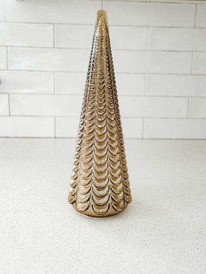 Davos LED Antique Gold Tree - 4 Sizes and Styles
