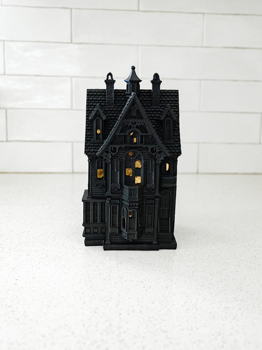 Black Haunted House LED