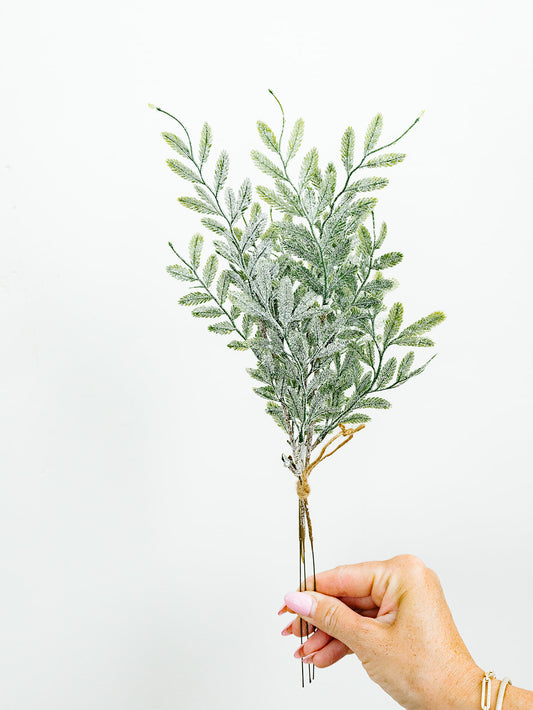 Iced Leaf Bundle - 16"